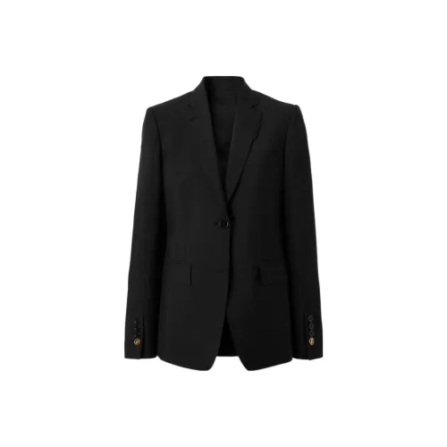 Burberry SS22 Бизнес-костюм Пальто Женское Черное