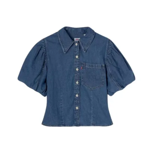 Levis Синие Женские Рубашки