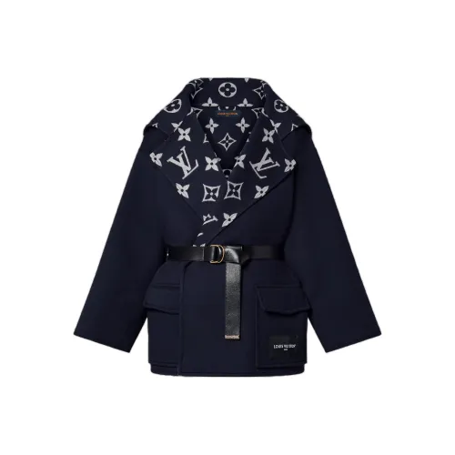 LOUIS VUITTON Куртка Женская Темно-синяя
