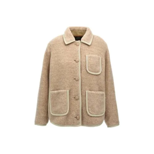A.P.C Куртки и Пальто Женские Бежевые