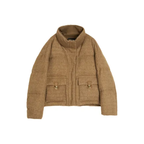 ELLE Кофе Женские Пуховики