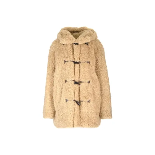 ISABEL MARANT Бежевое Женское Пальто