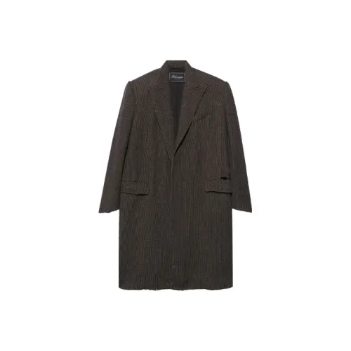 Balenciaga SS21 Пальто Женское Коричневый Черный