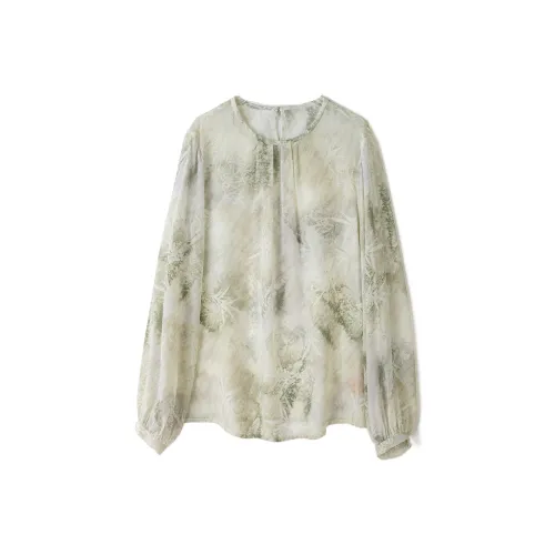 To The West Рубашка Женская Зеленая