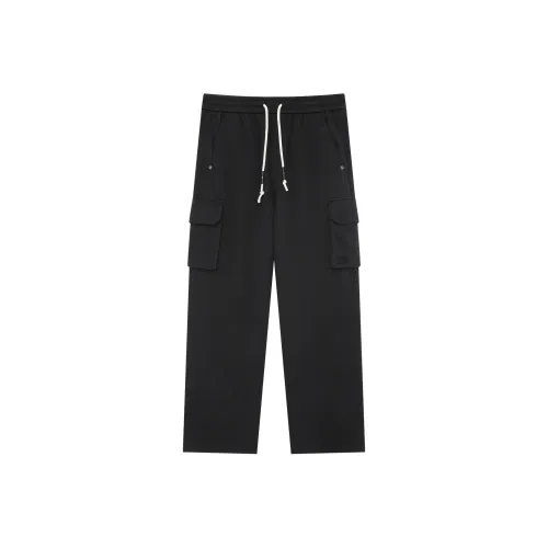 Cabbeen Повседневные брюки Мужские Угольный черный