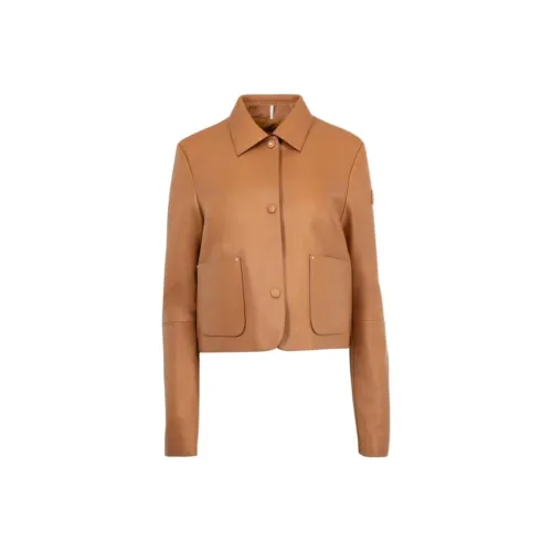 Moncler Куртки и Пальто Женские Оранжевые