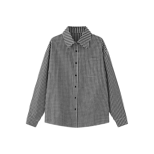 Shuhao Bai Черные Женские Рубашки