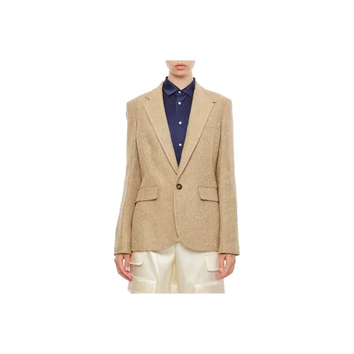 Ralph Lauren Collection Бизнес-костюм Пальто Женское Бежевое