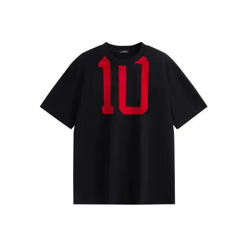 MOCHIN INRO Летний Регулярный T-Рубашка Женская Черно-Белая