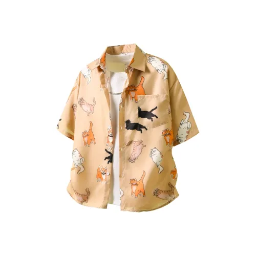 BEAR UNION Рубашка Унисекс Абрикос