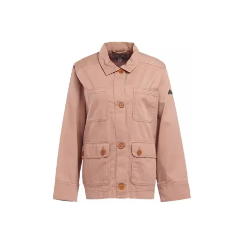 BARBOUR Куртки и Пальто Женские Абрикосовый Розовый
