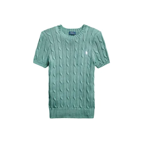 Polo Ralph Lauren Трикотаж Женский Аква Зеленый