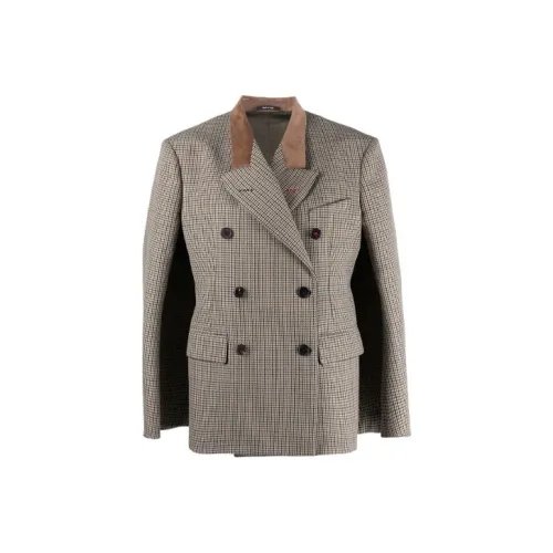 Maison Margiela Хаки Женские Офисные Костюмы