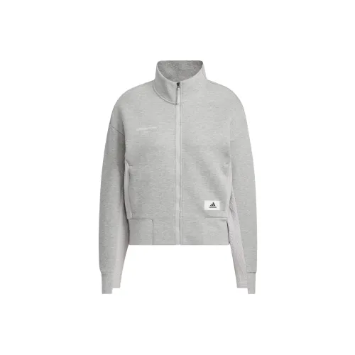 Adidas LOUNGE Серые Женские Куртки
