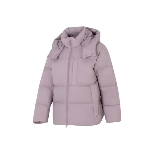 New Balance совместный пуховик женский фиолетовый