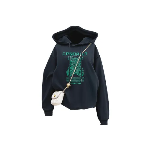 Cypress House Толстовка Женская Темно-синяя