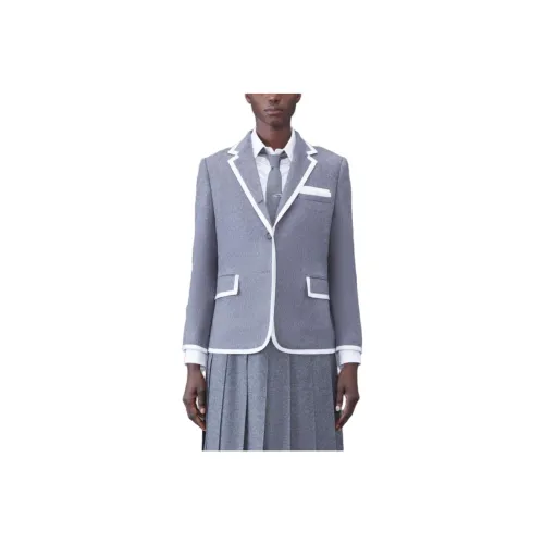 THOM BROWNE Серые Женские Куртки