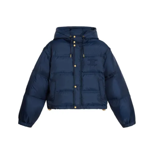 CELINE FW23 Пуховик Женский Синий