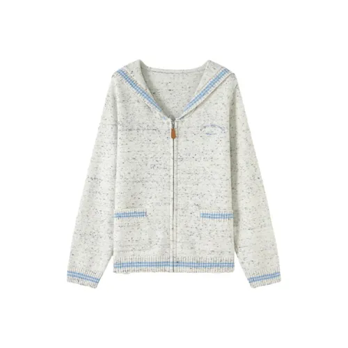 SHIRAN Экрю Женская Трикотажная Одежда