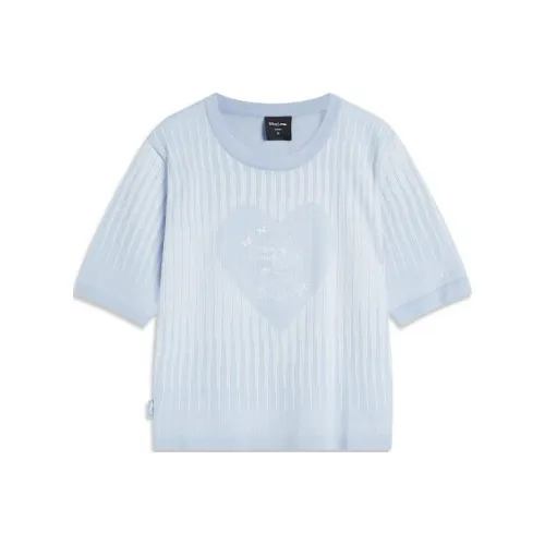 Подкладка Disney рубашка женские облачно-голубой сливочный жаккард