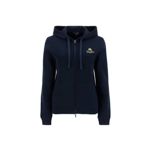Loro Piana Толстовка Женская Морской Синий