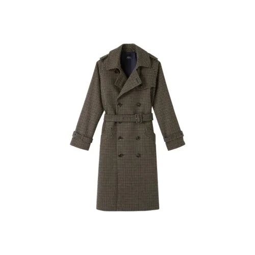 A.P.C Клетчатое Женское Пальто