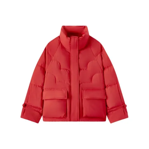 EICHITOO Пуховик Женский Красный