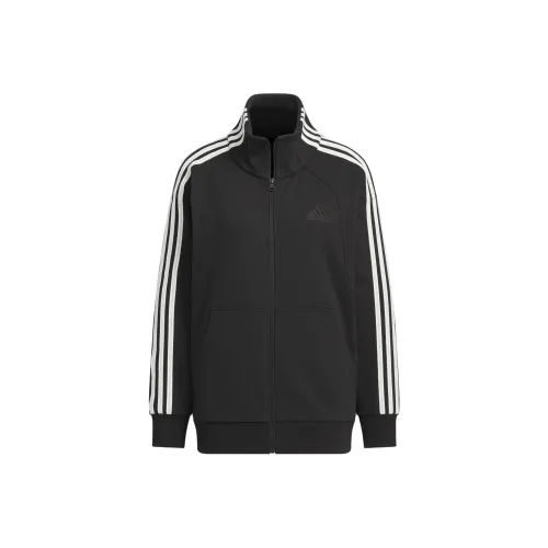 Adidas 3 Stripes Куртка Женская Черная