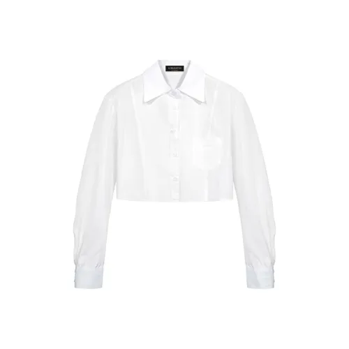 PZGE Белые Женские Рубашки