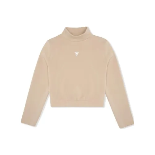 GUESS Абрикос Женские Свитшоты