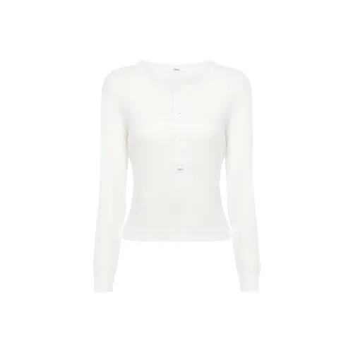 Chloé Белый Женский Трикотаж