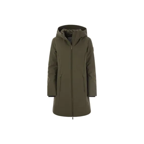 WOOLRICH Армейский зеленый Женское пальто