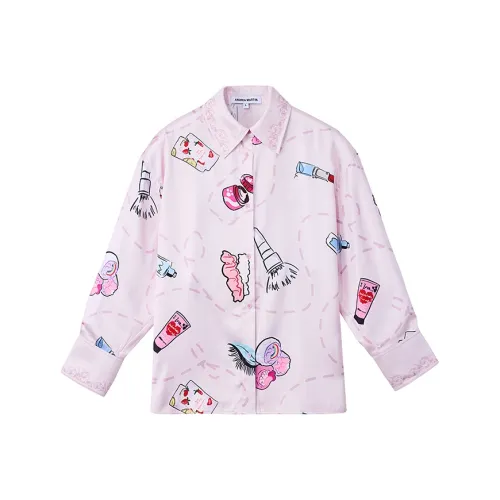 ANDREA MARTIN Рубашка Женская Розовая