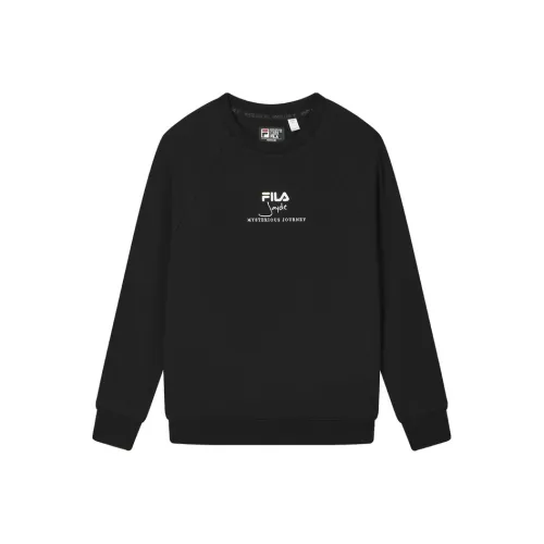 FILA Глубокий черный Женские свитшоты