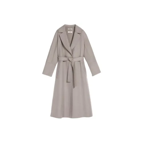 'S MAX MARA Серое Женское Пальто