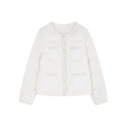 IHIMI Экрю Женские Пуховики