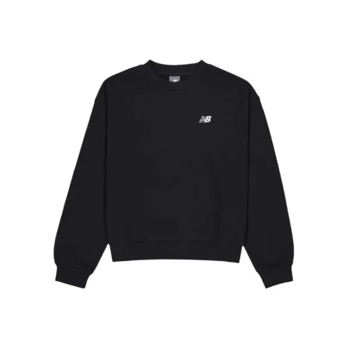New Balance Свитшот Женский Черный