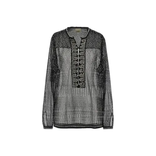 ISABEL MARANT SS25 Рубашка Женская Черная