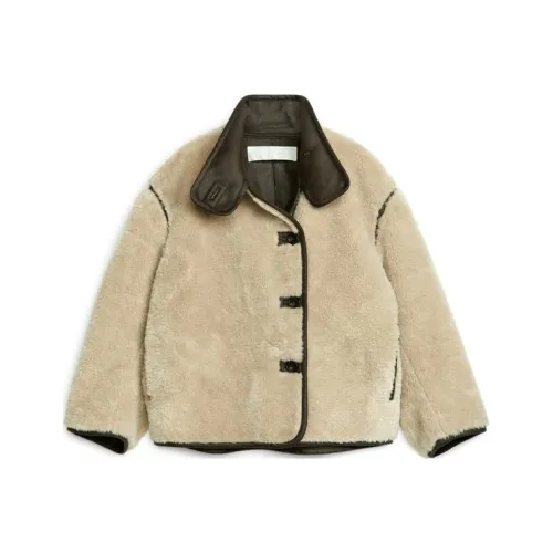 ARKET Бежевый/коричневый Женские Куртки