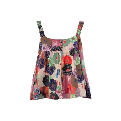 VKXOW Топ на бретелях Женский Многоцветный