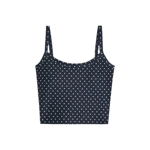 Hollister Топ на бретелях Женский Морской Синий