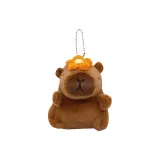 Апельсин Цветочный дизайн Капибара + Нитка бусин