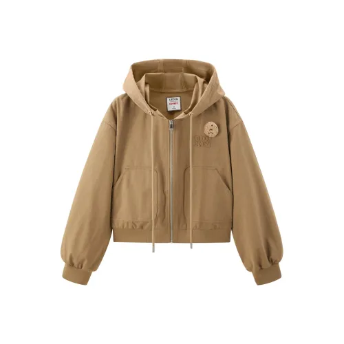 LEDIN x CookeyCollaboration Куртки и Пальто Женские Коричневый
