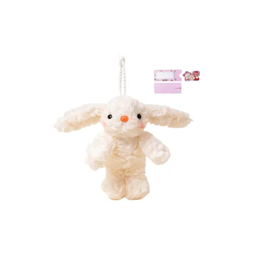 AOLETU Милый кролик с нависающими ушами одежда легко надевается и снимается плюшевая кукла 20 см высокая