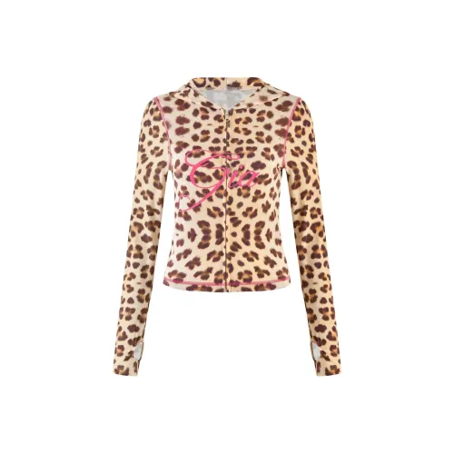 I.AM.GIA Leopard/Леопардовый принт Женские Свитшоты