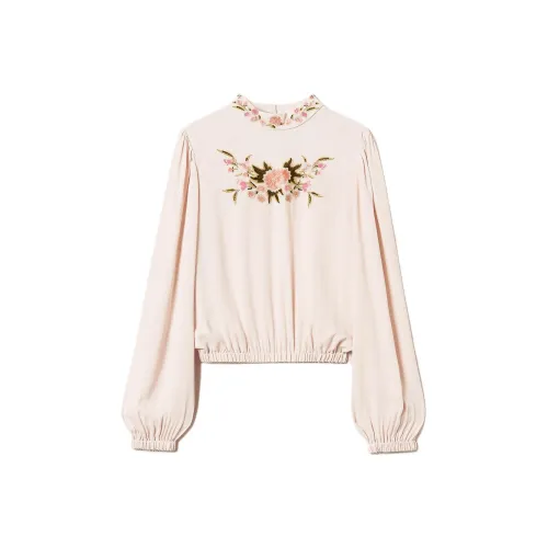 TWINSET Milano SS25 Рубашка Женская Розовая