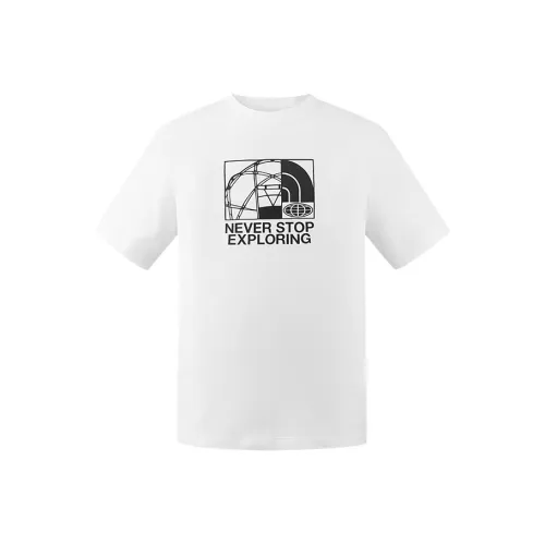 THE NORTH FACE Urban Exploration SS25 T-Shirt Унисекс Снежная гора Белый