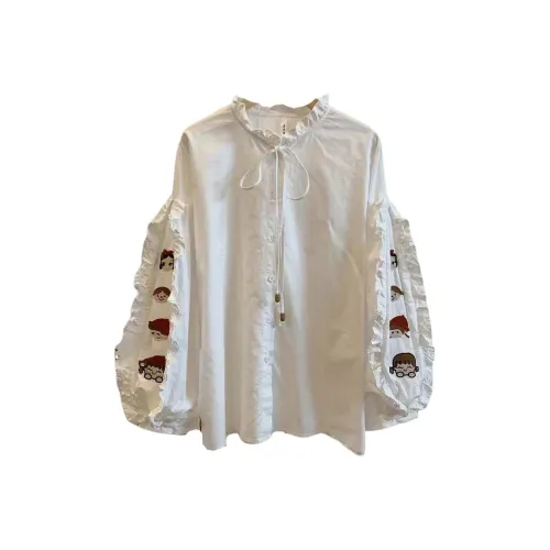 KEAB Белые Женские Рубашки