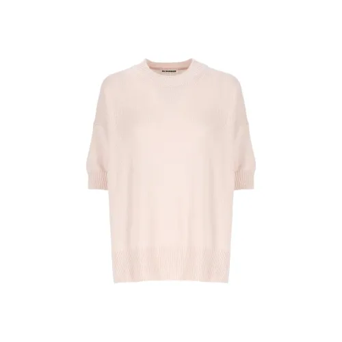 JIL SANDER Светло-розовый Женские кашемировые свитеры