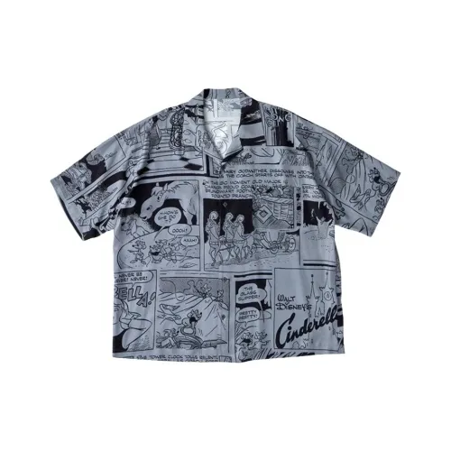 PORTER CLASSIC X Disney Рубашка Мужская Черная